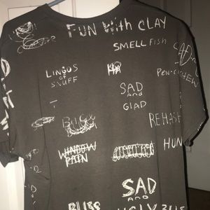 URBAN | KURT COBAIN KURT WAS HERE DOODLE TEE